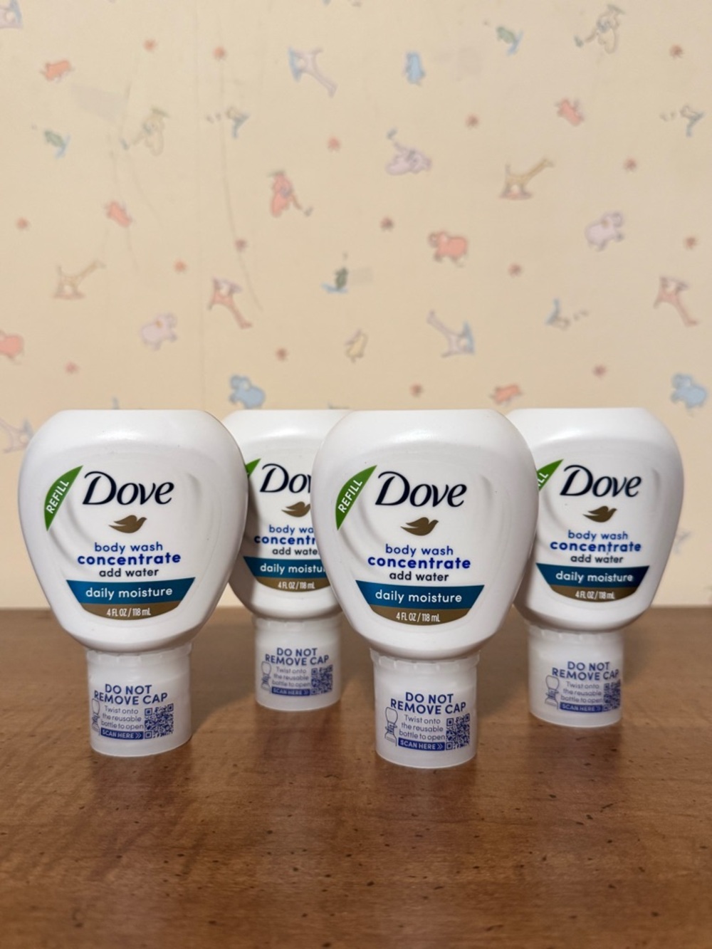 Dove Daily Moisture Body Wash Concentrate